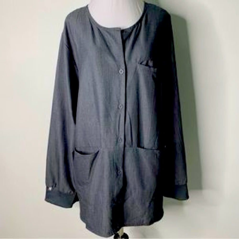 Figs Graphite Technical Collection Overcoat Gem